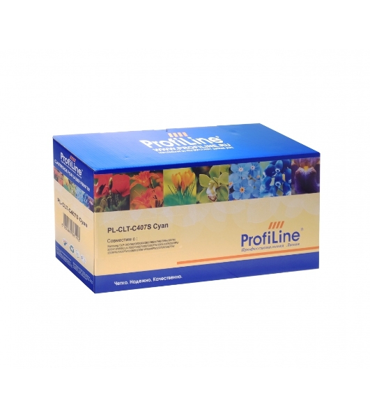 Картридж лазерный ProfiLine PL-CLT-C407S для принтеров Samsung CLP-320/325/CLX-3180/3185 Cyan 1000 копий