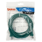 Патч-корд Buro UTP cat.5e 3м зеленый RJ-45 (m)-RJ-45 (m), фото2