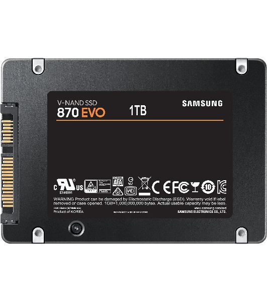 Накопитель SSD Samsung 1Tb 870 EVO Series MZ-77E1T0B/EU