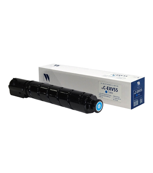 Картридж лазерный NVPrint совместимый NV-C-EXV55 Голубой для Canon IR Advance C256/C356 (18000k)