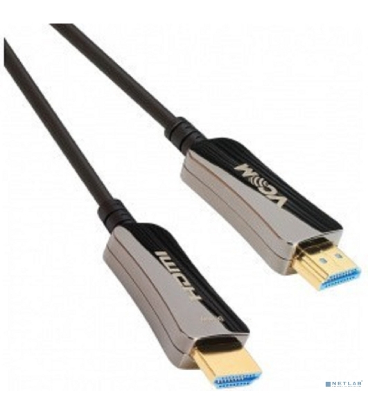 Активный оптический кабель HDMI 19M/M,ver. 2.0, 4K@60 Hz 20m VCOM
