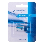Батарейка литиевая Gembird Gb-CR123A-1B, тип CR123A, 1шт, блистер, фото3