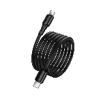 Кабель USB2.0 Hoco Type-C/Type-C, 3А, 60Вт, X120, 1м, черный, коробка, фото3