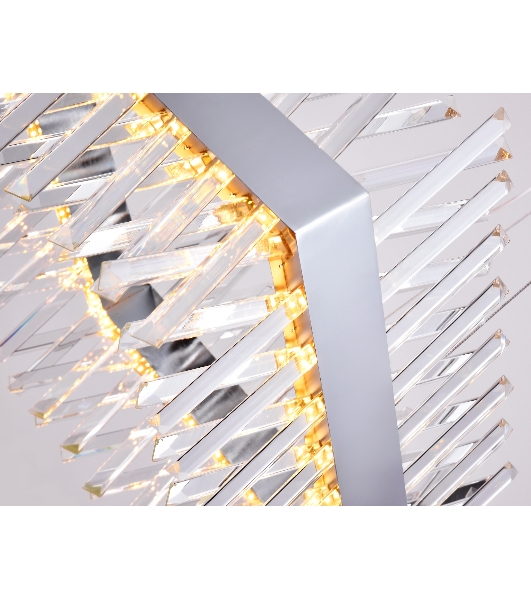 Светильник Ambrella light TR5315 CH/CL хром/прозрачный 144W 500*500*750 (Без ПДУ)