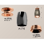Светильник Ambrella Light XS1123044 DCH/PPG черный хром/золото розовое полированное MR16 GU5.3 (N6906, C1123, N7035), фото 1