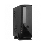 Компьютерный корпус ExeGate EX268701RUS MiniITX ExeGate MI-209 Black, miniITX/mATX, (M450, 80мм), 2хUSB, Audio, фото 1