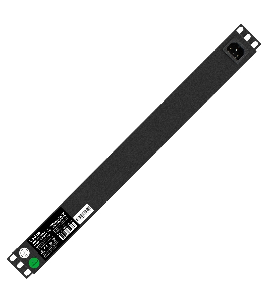 Блок розеток горизонтальный ExeGate ServerPro PDU-19H607 Al-6S-C14-SW-SPD1, 19', 1U, Алюминий, 6 Schuko, С14, выкл. с подсветкой, SPD1, черный