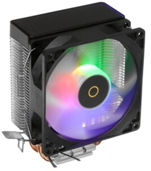 Кулер для процессора Ocypus Gamma A20 WH ARGB, 92mm FARGB FAN, Top FARGB Panel, 2 HEAT PIPES, 3-PIN, 1900 RPM, 21DBA, HYDRO BEARING, LGA115X/1200/1700/18XX, AM4/AM5