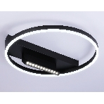 Светильник Ambrella light FL51458/1+1 BK черный 60W 3000K-6400K+4200K D500*110 (ПДУ РАДИО 2.4G), фото3