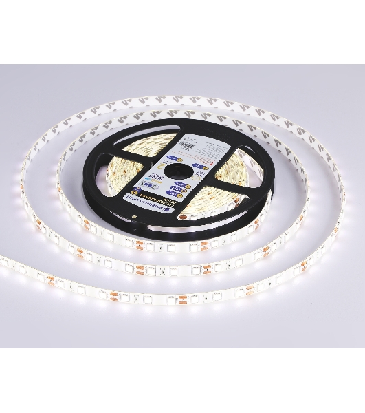 Светодиодная лента Ambrella light GS2102 5050 60Led/ 14.4W m/ 12V IP65 4500K/ 5000*10*2.87mm (2 конт.)