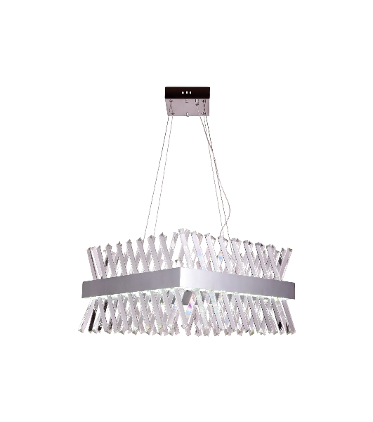 Светильник Ambrella light TR5315 CH/CL хром/прозрачный 144W 500*500*750 (Без ПДУ)