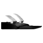 Руль SVEN GC-W300 (педали, вибро, лепестки, D-pad, 10 кл, резин. вставки, PC, цифр. и аналог., фото4