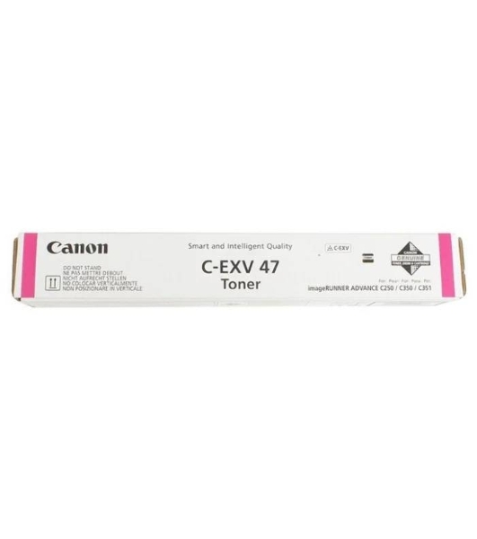 Картридж лазерный Canon C-EXV47M (8518B002) пурпурный (21500 стр) для Canon iR-ADV С351iF/C350i/C250i