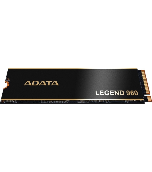 Накопитель SSD ADATA LEGEND 960, 4Tb, PCIe 4.0 x4, M.2 2280, NVMe, R/W 7400/6800, с радиатором