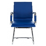 Кресло Бюрократ CH-993-Low-V/blue синий, экокожа, 120 кг, механизм качания, низкая спинка, фото9