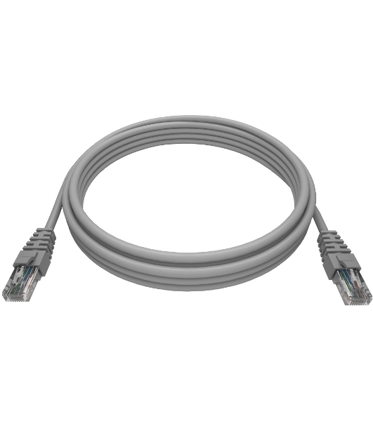 Патч-корд NTSS NTSS-PC-UTP-RJ45-5e-2.0-LSZH-GY NTSS-PC-UTP-RJ45-5E-2.0-LSZH UTP RJ-45 вил.-вилка RJ-45 cat.5e 2м серый LSZH (уп.:1шт) 26AWG