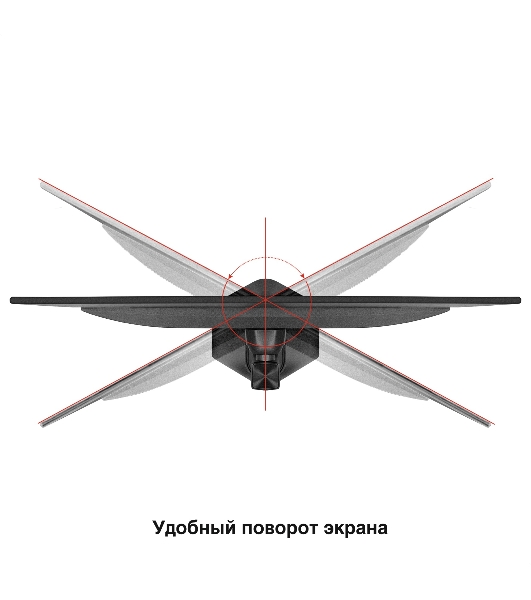Монитор с аудио 23.8' 100 Гц ExeGate ProSmart EH2400C (IPS LED Grade A+, FHD, 1920x1080@100Гц, 16:9, 250cd/m2, 1000:1, 178°/178°, 3-5ms, audio-out, Speakers, D-Sub, HDMI, DisplayPort, кабель HDMI 1,5м, VESA, регулировка высоты (HAS), регулировка наклона (tilt), поворот экрана (swivel), поворот экрана на 90° (pivot), чёрный)