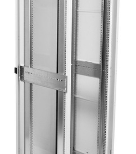 Шкаф телеком. напольный 42U (600x1000) дверь перфориров. 2 шт. (ШТК-М-42.6.10-44АА) (3 коробки)