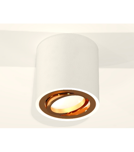 Светильник Ambrella Light XS7531004 SWH/PYG белый песок/золото желтое полированное MR16 GU5.3 (C7531, N7004)