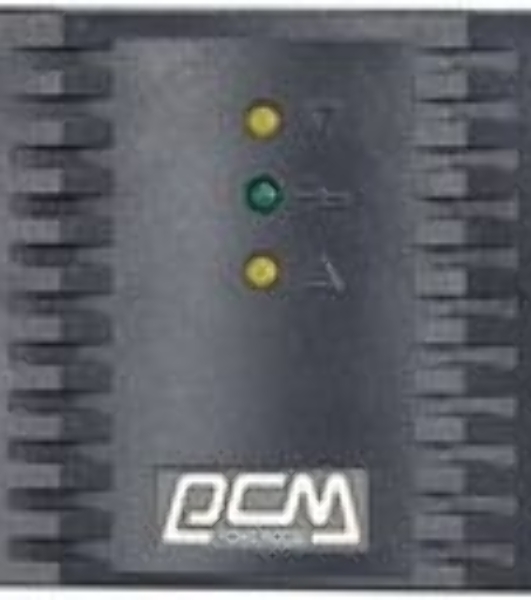 Стабилизатор напряжения Powercom TCA-1200 600Вт 1200ВА черный