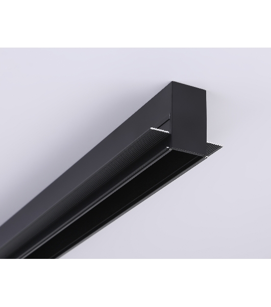 Шинопровод встраиваемый Ambrella light GL1010 BK черный IP20 220V 2000*62.5*56