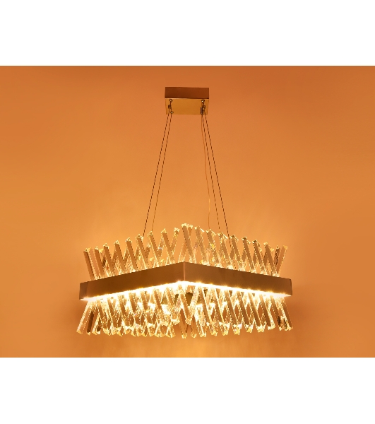 Светильник Ambrella light TR5315 CH/CL хром/прозрачный 144W 500*500*750 (Без ПДУ)