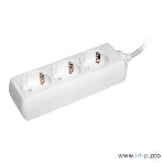 Удлинитель WYP10-16-03-05-Z-N У03 3 места 2 Р + P Е/5метров 3х1 мм2 16А/250 IEK, фото2