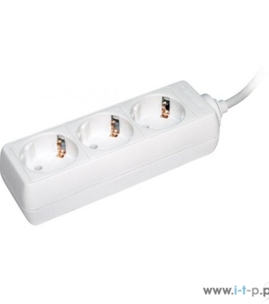 Удлинитель WYP10-16-03-05-Z-N У03 3 места 2 Р + P Е/5метров 3х1 мм2 16А/250 IEK