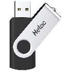 Флешка USB Netac U505 (NT03U505N-064G-20BK), 64Gb, USB 2.0, R/W 70/30, черный/серебристый, фото10