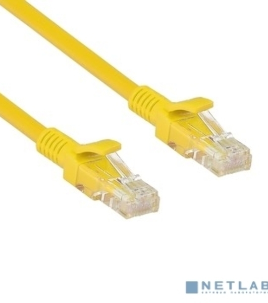 Патч-корд ExeGate UTP-RJ45-RJ45-5e-5M-YL, UTP, cat.5e, 5м, желтый