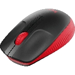 Мышь беспроводная Logitech M190 черный/красный, 1000 dpi, радиоканал, USB, кнопки - 3, фото102