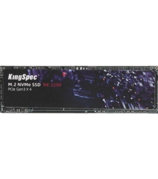 Накопитель SSD KingSpec NE-256, 256Gb, M.2 2280, PCIe 3.0 x4, NVMe, R/W 2000/1300