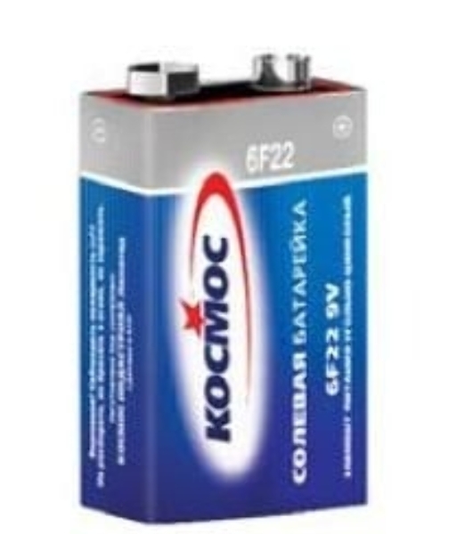 Батарейка Космос KOC6F221BLS 6F22 (блист.1шт.)