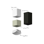 Корпус светильника C7807 SGR серый песок 70*70*H60mm MR16 GU5.3, фото9