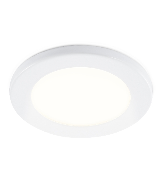 Светильник Ambrella light TN6630 WH белый IP44 GX53 D100*60