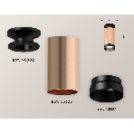 Светильник Ambrella Light XS6326100 PPG/PBK золото розовое полированное/черный полированный MR16 GU5.3 (N6902, C6326, N6131), фото2