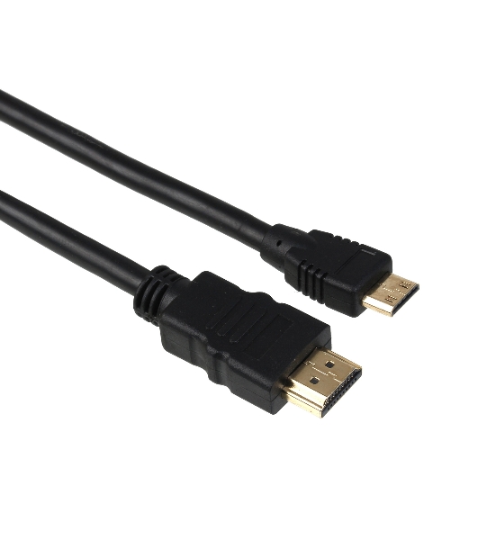 Кабель Exegate HDMI to miniHDMI (19M -19M) 1м, ver1.4, позолоченные контакты