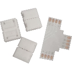 Набор коннекторов Gauss Basic для LED-ленты Т-образный RGb3014/5050/5060/5630 12V 10мм IP20, фото 1