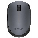Мышь беспроводная Logitech M170 черный/темно-серый, 1000 dpi, радиоканал, USB, кнопки - 3, фото20