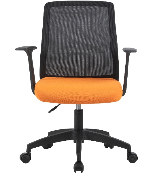 Кресло Cactus CS-MC222-BKOR черный, сетка, 100 кг