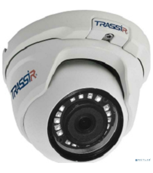 Камера видеонаблюдения IP TRASSIR TR-D4S5 v3 2.8(D) Уличная 4Мп IP-камера с ИК-подсветкой. Матрица 1/3' CMOS, разрешение 4Мп (2560 1440) @25fps, режим 'день/ночь' (механический ИК-фильтр), объектив 2.8 мм