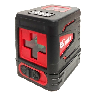Лазерный уровень MTX QBC RED Pro SET, 10 м, красный луч, батарейки, штатив