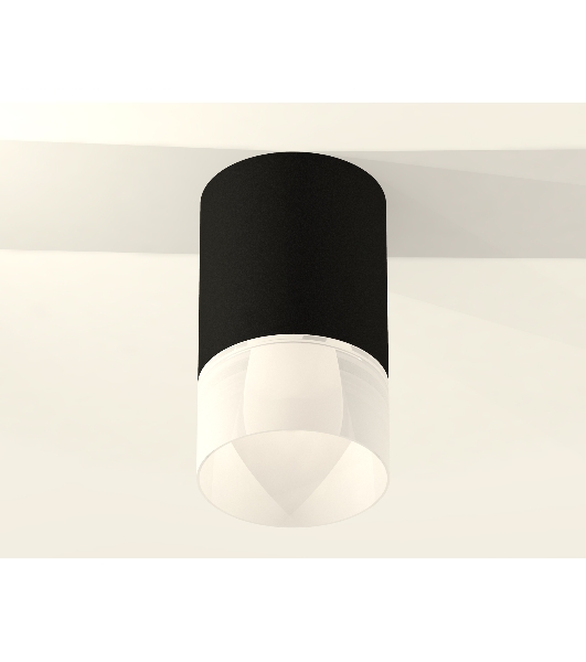 Светильник Ambrella Light XS7422025 SBK/FR черный песок/белый матовый MR16 GU5.3 (C7422, N7170)