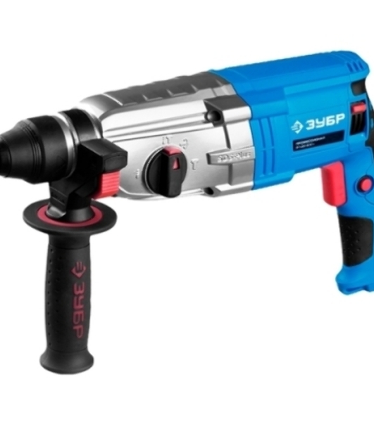 Перфоратор Зубр ЗП-32-1100 К Профессионал, SDS-plus, 1100 Вт, 3,4 Дж, от сети