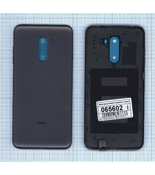Задняя крышка для Xiaomi Pocophone F1 черный
