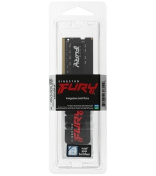 Оперативная память Kingston Fury Impact, DDR4, 8GB (1x8GB), 3200MHz, CL20, SO-DIMM