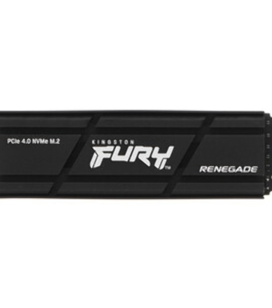 Накопитель SSD Kingston Fury Renegade, 2Tb, M.2(22x80мм), NVMe, PCIe 5.0 x4, 3D TLC, R/W 14700/14000Mb/s, IOPs 2 200 000/2 200 000, TbW 2000, DWPD 0.5 (12 мес)