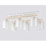 Светильник Ambrella light TR3033247/6 WH/WD белый/дерево E27/6 max 60W 580*340*245, фото6