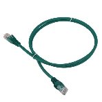 Патч-корд LANMASTER LSZH UTP cat.5e, 5.0 м, зеленый, фото 1