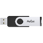 Флешка USB Netac U505 (NT03U505N-064G-20BK), 64Gb, USB 2.0, R/W 70/30, черный/серебристый, фото8